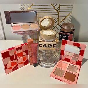 Ciate London, Dalish, makeup Revolution, and girlactik - Lip, cheek, eye Set